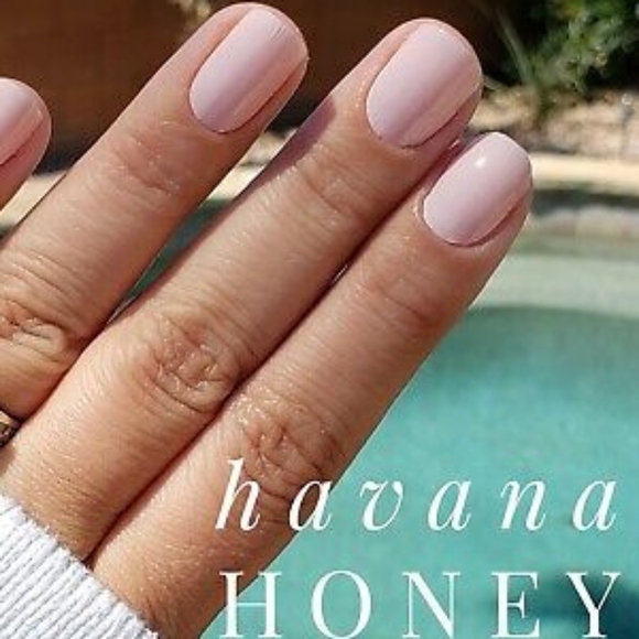 Color Street Other - 𝅺color street nail wraps havana honey solid cream neutral bohemian nude